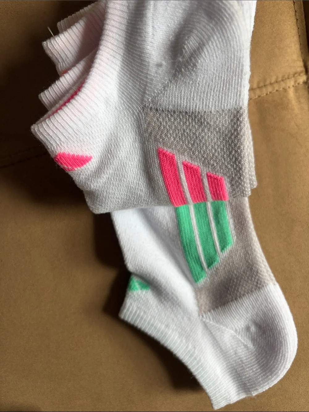 adidas Women's Superlite No-Show Socks 2 packs NWT